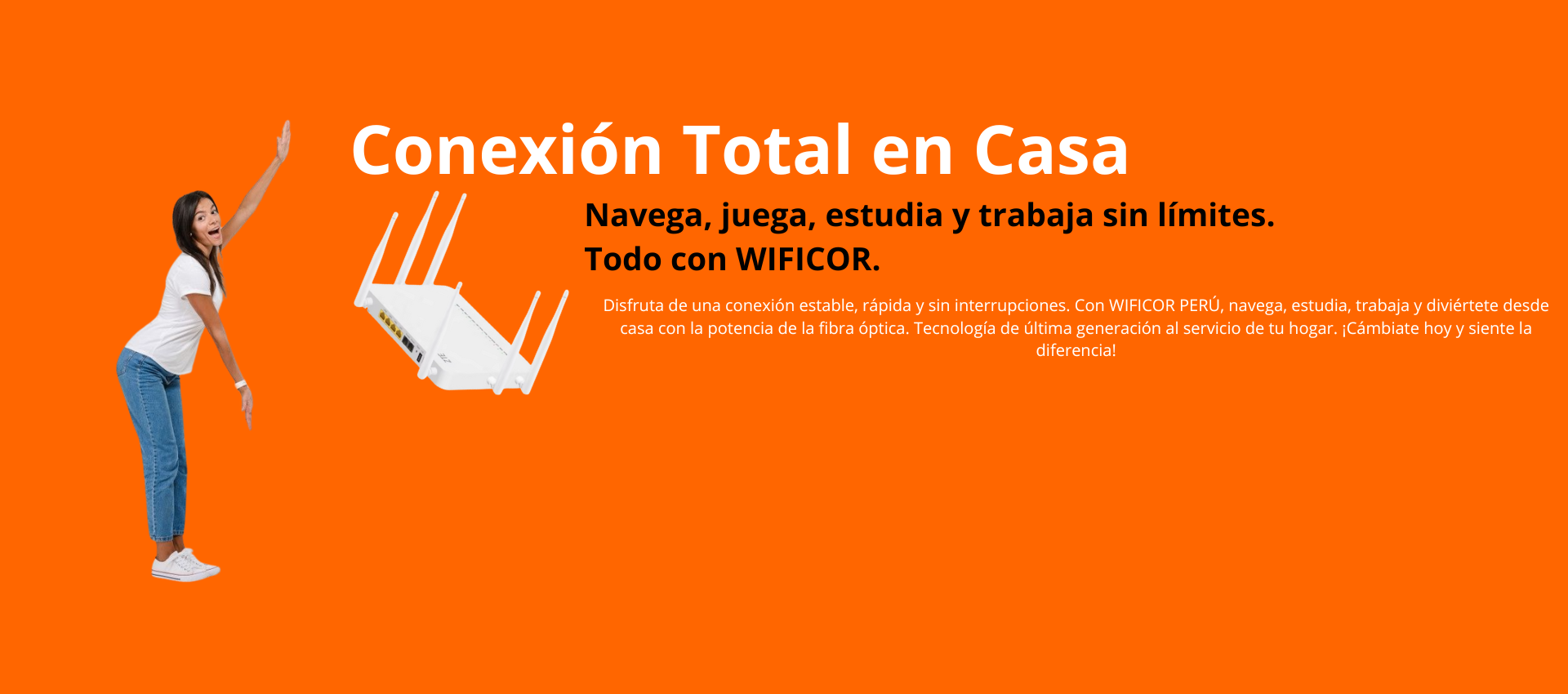 Fibra óptica escritorio